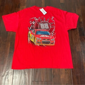 Dale Earnhardt Jr Nascar T Shirt Size XXL Double Sided Mens Racing #88
